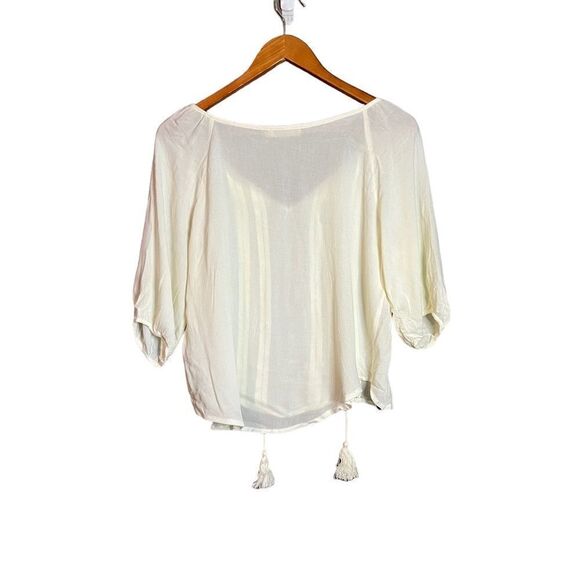 3 for $30! Elodie off white blouse. Size xs - Picture 8 of 10